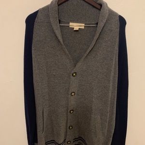 Frederick Anderson Copenhagen - Cashmere Collared Cardigan Sweater